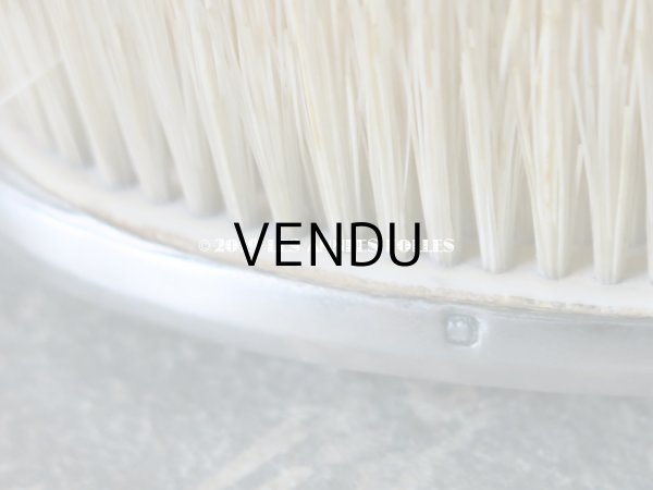 画像5: 19世紀末 アンティーク シルバー製 CHARLES MURAT ヤドリギのヘアーブラシ  (5)