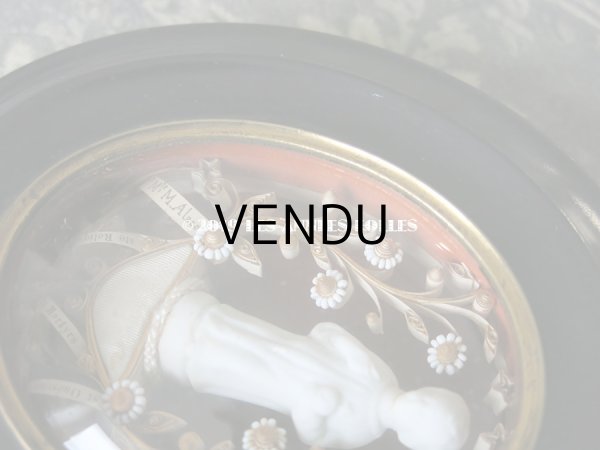 画像7: 19世紀 アンティーク ルリケール　聖遺物のガラスフレーム  聖人の遺品 (7)