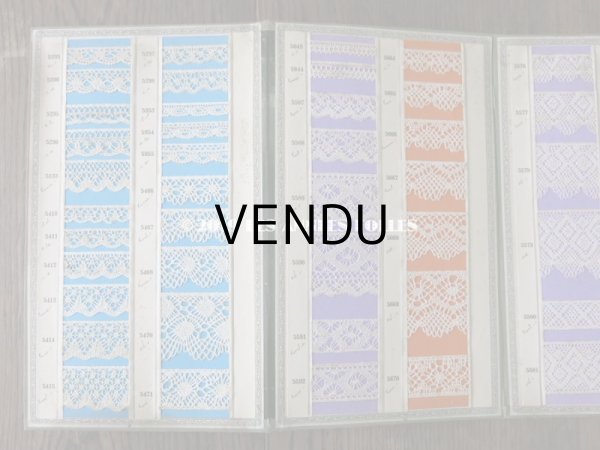 画像16: 1900年代 アンティーク レースのサンプラー  508種　32ページ (16)