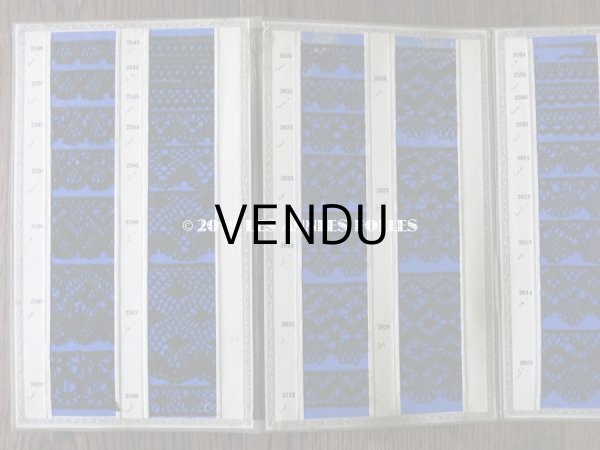 画像10: 1900年代 アンティーク レースのサンプラー  508種　32ページ (10)