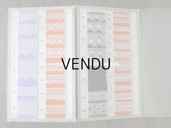 画像17: 1900年代 アンティーク レースのサンプラー  508種　32ページ (17)