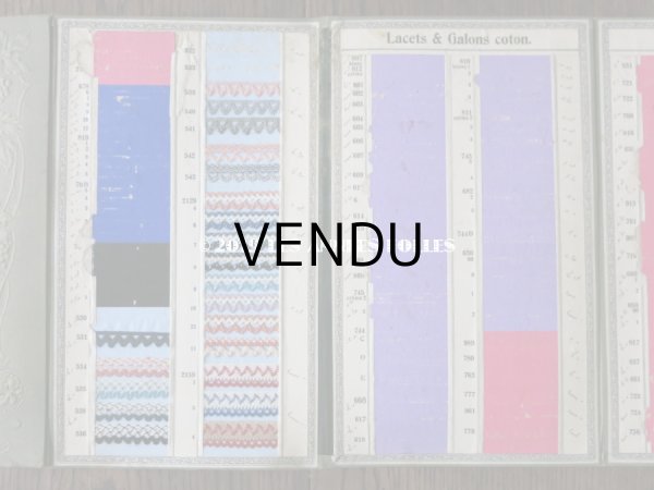 画像13: 1900年代 アンティーク レースのサンプラー  508種　32ページ (13)
