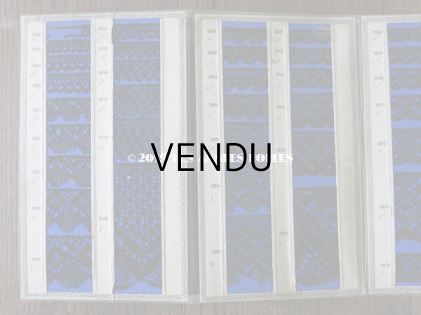 画像11: 1900年代 アンティーク レースのサンプラー  508種　32ページ (11)