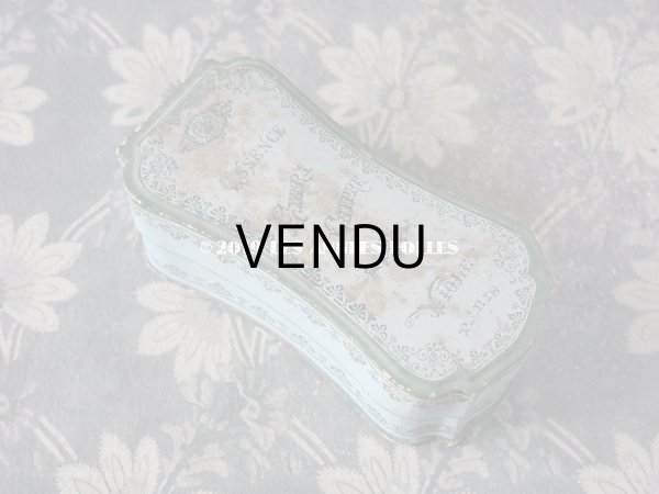 画像4: 1924年 アンティーク パフュームボトル 箱入り ESSANCE EXTRA CHYPRE - VIOLET PARIS - (4)