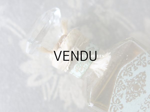 画像15: 1924年 アンティーク パフュームボトル 箱入り ESSANCE EXTRA CHYPRE - VIOLET PARIS - (15)