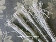 画像1: アンティーク コサージュ用 茎 ワイヤー 白 12〜15cm (1)