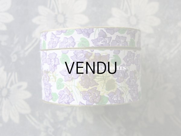 画像4: アンティーク 菫の砂糖菓子の紙箱 VIOLETTES DE TOULOUSE (4)