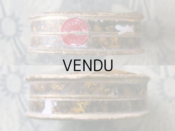 画像5: アンティーク ネイル用 小さなパウダーボックス BRILLANT RUBIS POUR DIAMANTER LES ONGLES  (5)