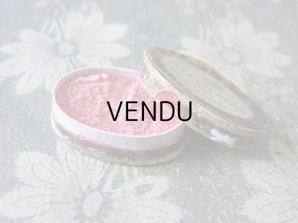 画像7: アンティーク ネイル用 小さなパウダーボックス BRILLANT RUBIS POUR DIAMANTER LES ONGLES  (7)