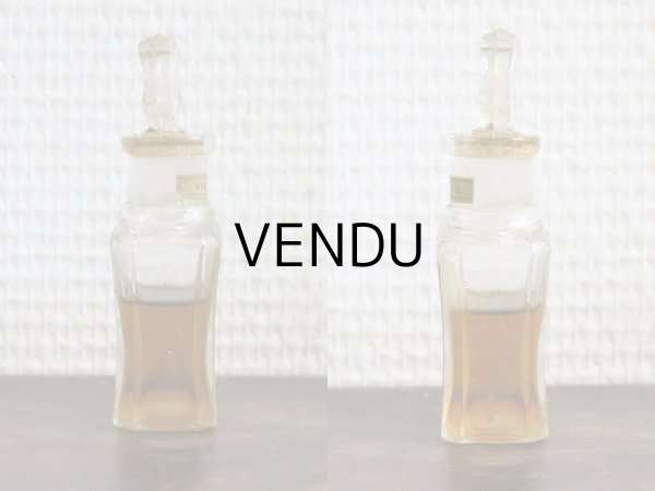 画像6:  アンティーク パフュームボトル 箱入り EXTRAIT CONCENTRE VIOLETTE - GELLE FRERES PARIS - (6)