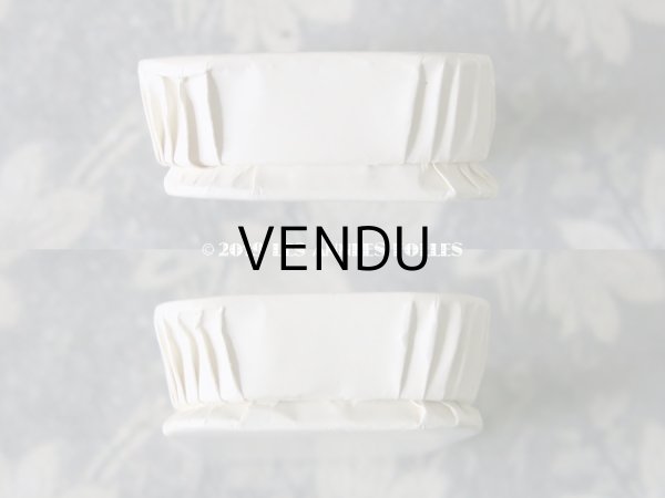 画像6: 1920年代 アンティーク とても小さなドラジェのお菓子箱 バテム BAPTEME 薔薇とリボンのガーランド  (6)