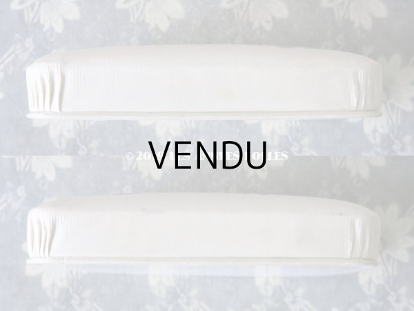 画像8: アンティーク シルク製 ドラジェのボックス 薔薇とリボンのガーランド LA TOILETTE HELENE (8)