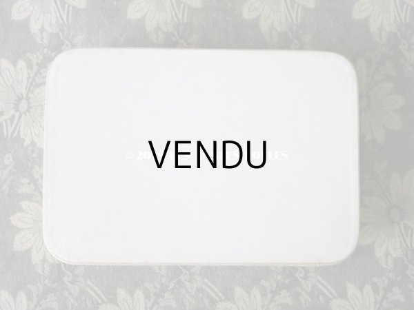 画像4: アンティーク シルク製 ドラジェのボックス 薔薇とリボンのガーランド LA TOILETTE HELENE (4)