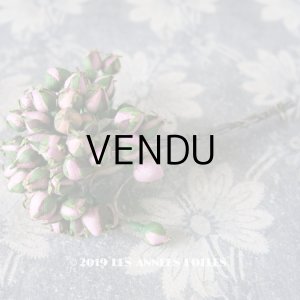 画像: アンティーク コサージュ材料 薔薇の蕾