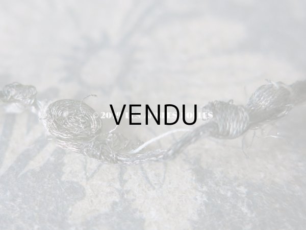 画像5: 1920年代 アンティーク メタル製 薔薇のロココトリム ロココリボン  (5)