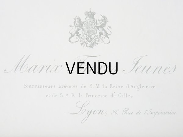 画像3: 19世紀末 アンティーク　イギリス王室御用達 レースのアトリエの紙箱  (3)