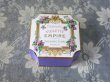 画像2: 未使用 アンティーク 菫のパウダーボックス POUDRE DE RIZ VIOLETTE EMPIRE - PARFUMERIE ERIZMA PARIS - (2)