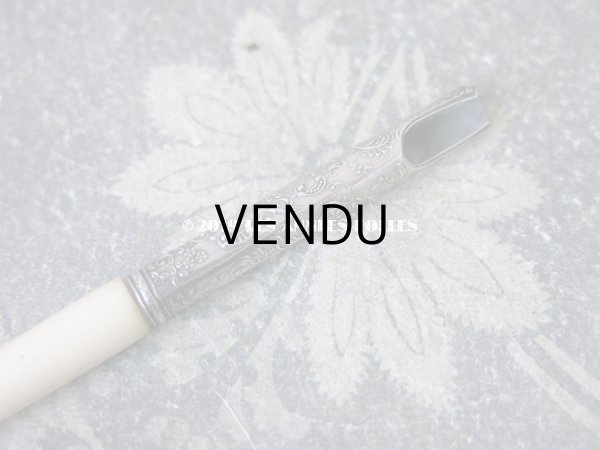 画像5: 1900年代 アンティーク ペン軸 ロカイユ装飾 (5)