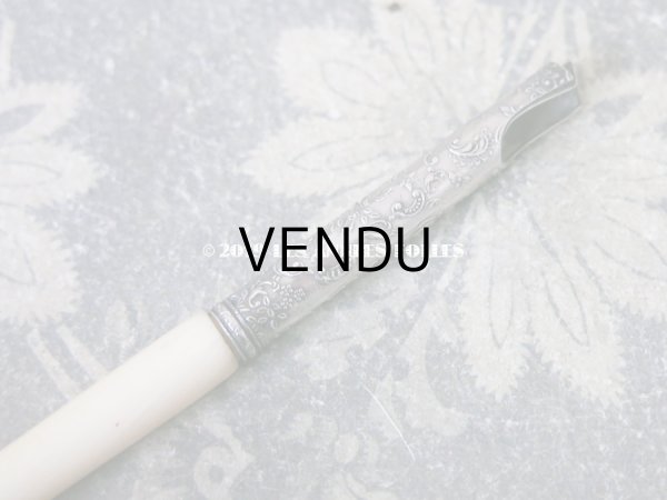 画像7: 1900年代 アンティーク ペン軸 ロカイユ装飾 (7)