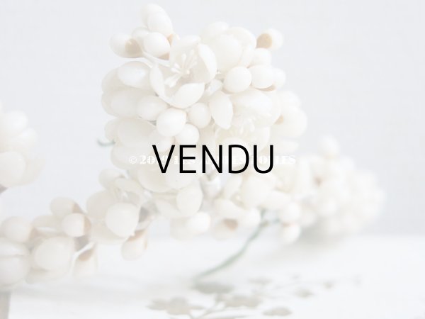 画像8: アンティーク ワックスフラワーのヘッドリース ウェディング 結婚式 ティアラ (8)