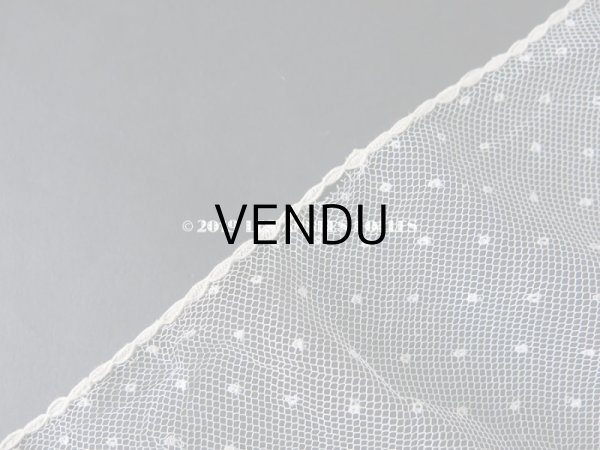 画像10: 19世紀　アンティーク ポワンドローズ のクラヴァット  【ポワン・ド・ローズ】 【ポワン・ド・ガーズ】  (10)