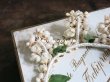 画像4: アンティーク ワックスフラワーのヘッドリース ウェディング 結婚式 ティアラ (4)