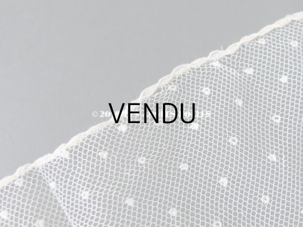 画像11: 19世紀　アンティーク ポワンドローズ のクラヴァット  【ポワン・ド・ローズ】 【ポワン・ド・ガーズ】  (11)