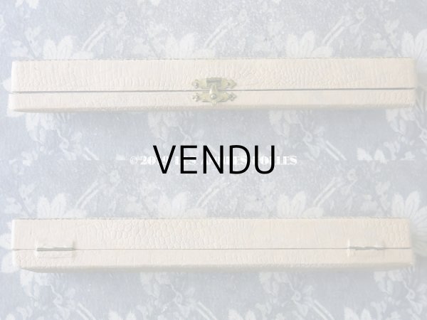 画像4: アンティーク ペン軸用 金彩入りのボックス (4)