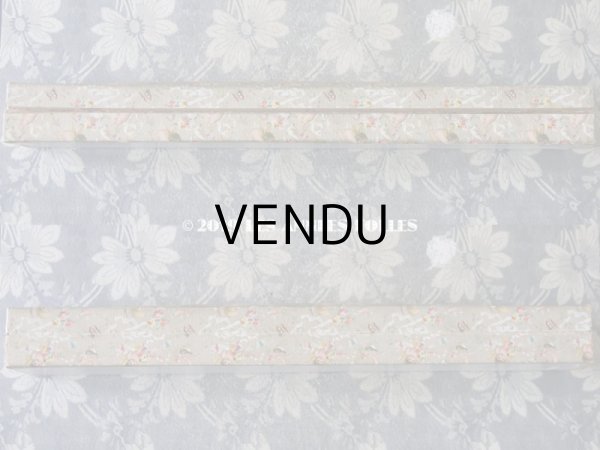 画像5: 19世紀末 アンティーク　天使＆薔薇＆リボン＆蝶々 ファンの紙箱 (5)