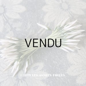 画像: アンティーク ペップ コサージュ用 花芯 ホワイト＆グリーン