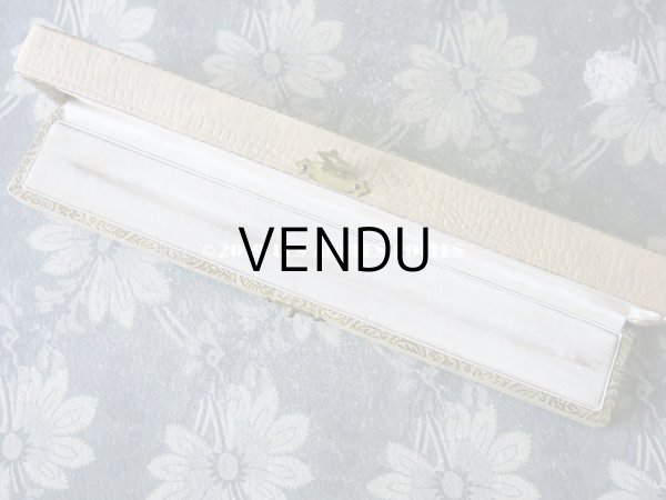 画像6: アンティーク ペン軸用 金彩入りのボックス (6)