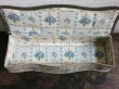 画像4: 1900年代 アンティーク 薔薇の花かご  カルトナージュボックス　青い薔薇＆薄紫色の花 (4)