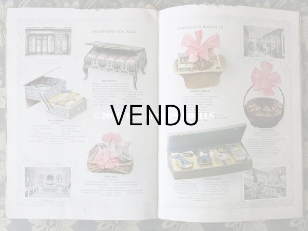 画像12: 1911年 アンティーク 【マルキーズ・ ドゥ・セヴィニエ】 のカタログ A LA MARQUISE DE SEVIGNE CHOCOLAT DE ROYAL (12)