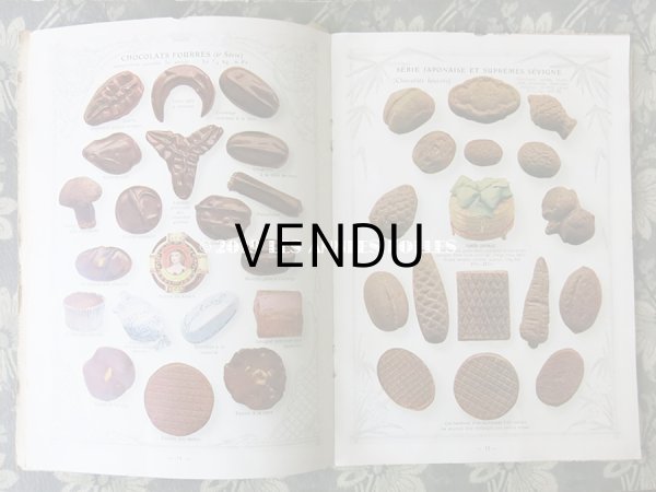 画像8: 1911年 アンティーク 【マルキーズ・ ドゥ・セヴィニエ】 のカタログ A LA MARQUISE DE SEVIGNE CHOCOLAT DE ROYAL (8)