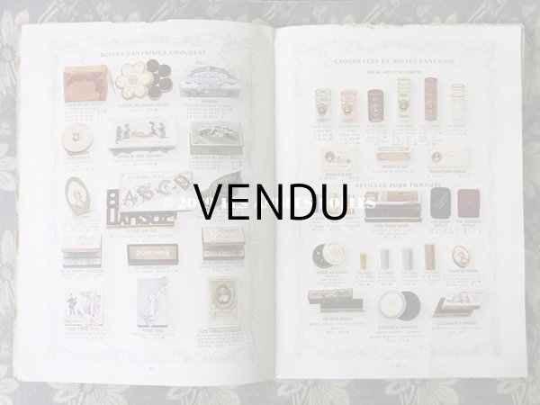 画像10: 1911年 アンティーク 【マルキーズ・ ドゥ・セヴィニエ】 のカタログ A LA MARQUISE DE SEVIGNE CHOCOLAT DE ROYAL (10)