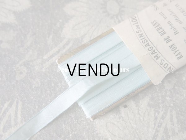 画像3: アンティーク ルーブル百貨店 シルクリボン  RAYON DE RUBANS RUBAN TOUT SOIE - GRANDS MAGASINS DU LOUVRE - (3)