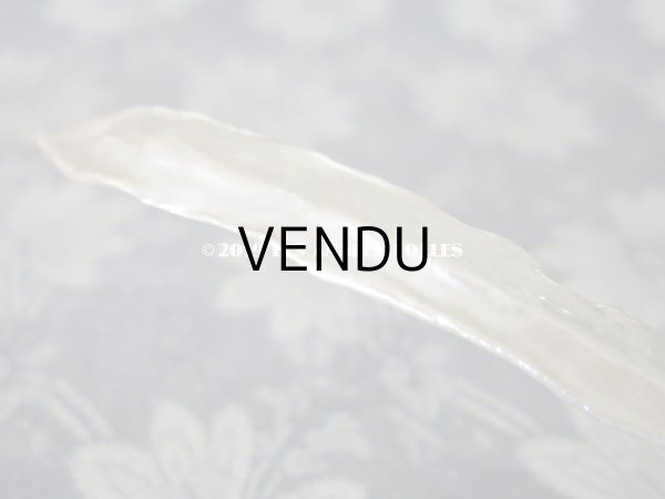 画像4: アンティーク パールのフェザー型 ハットピン エパングル  (4)