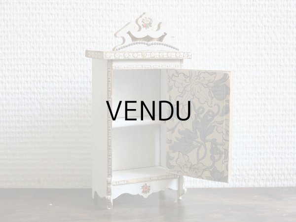 画像4: アンティーク  ミニョネット用　家具＆ティーセットのセット (4)