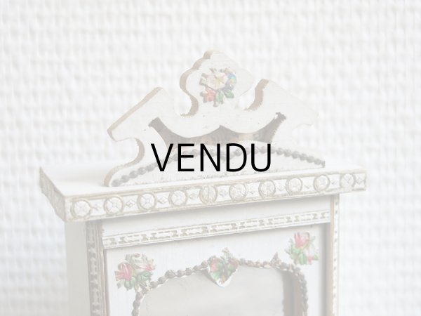 画像6: アンティーク  ミニョネット用　家具＆ティーセットのセット (6)