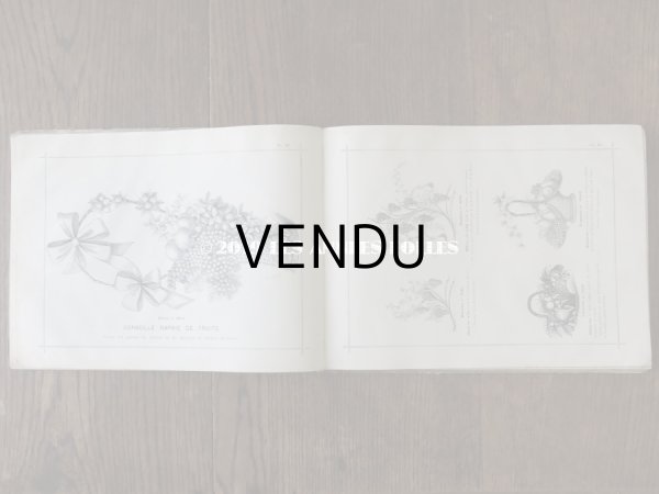 画像11: 1900年代 アンティーク 花屋 フルリストのアルバム ALBUM DU FLEURIST (11)