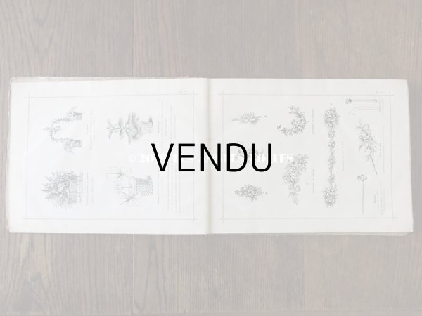 画像7: 1900年代 アンティーク 花屋 フルリストのアルバム ALBUM DU FLEURIST (7)
