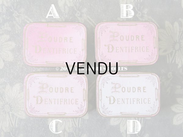 画像3: アンティーク ファーマシーボックス POUDRE DENTIFRICE (3)