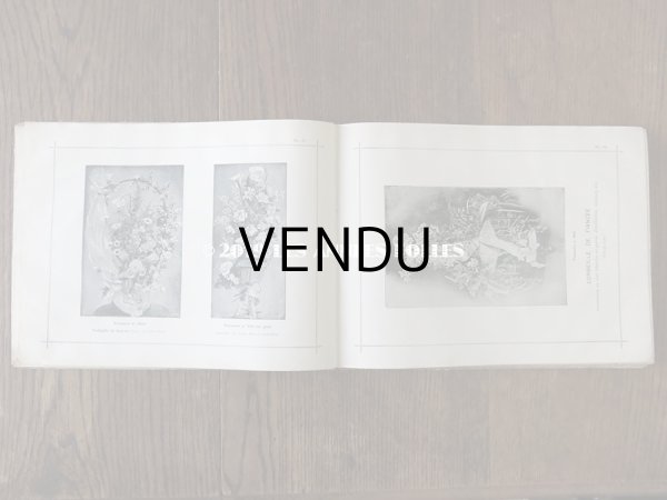 画像10: 1900年代 アンティーク 花屋 フルリストのアルバム ALBUM DU FLEURIST (10)