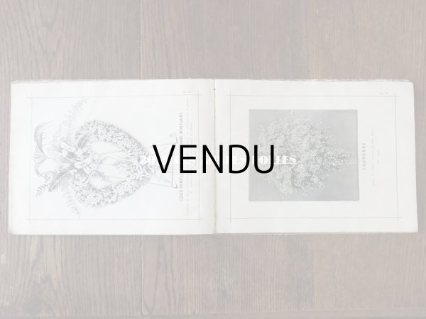 画像16: 1900年代 アンティーク 花屋 フルリストのアルバム ALBUM DU FLEURIST (16)