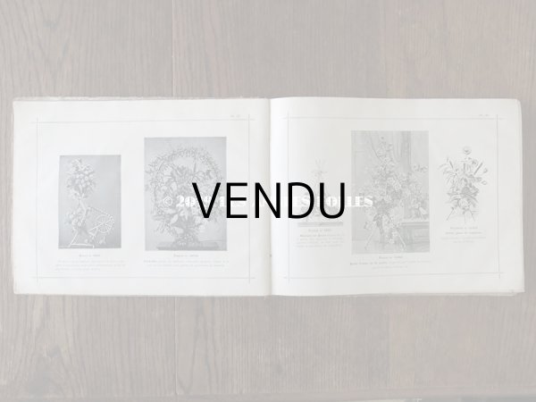 画像9: 1900年代 アンティーク 花屋 フルリストのアルバム ALBUM DU FLEURIST (9)