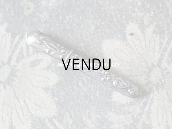 画像3: 1900年代 アンティーク シルバー製 ヤドリギの裁縫道具セット  (3)