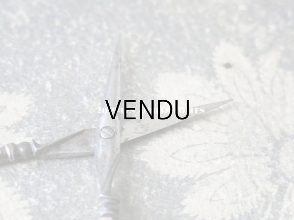 画像8: 1900年代 アンティーク シルバー製 ヤドリギの裁縫道具セット  (8)