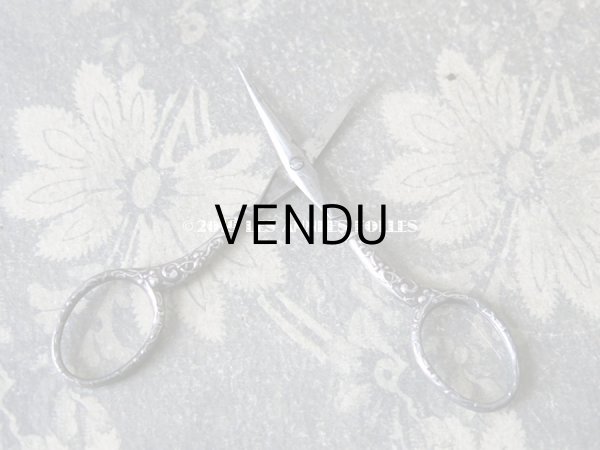 画像7: 1900年代 アンティーク シルバー製 ヤドリギの裁縫道具セット  (7)