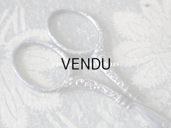 画像11: 1900年代 アンティーク シルバー製 ヤドリギの裁縫道具セット  (11)