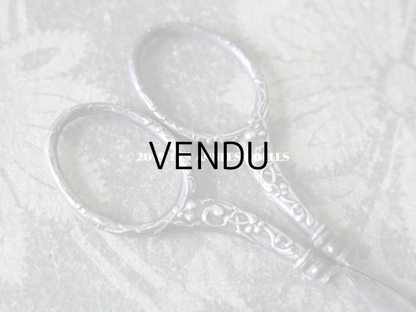 画像10: 1900年代 アンティーク シルバー製 ヤドリギの裁縫道具セット  (10)